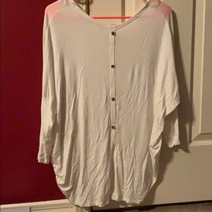 White top with back detail